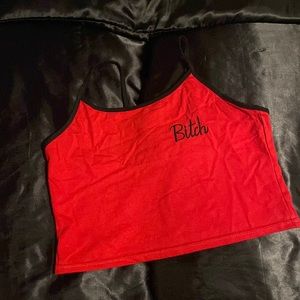 B!tch Crop Tank